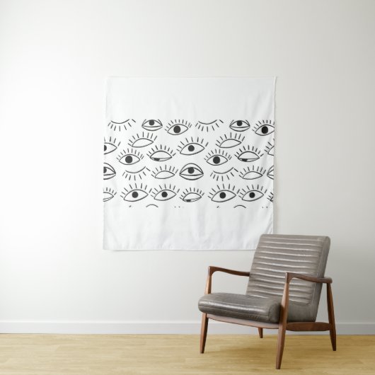 目を丸くし、継ぎ目のないパターンを描きます。  タペストリー (インサイチュ)