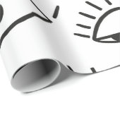 目を丸くし、継ぎ目のないパターンを描きます。  ラッピングペーパー (ロールコーナー)