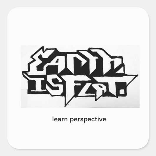 目を丸める スクエアシール (正面)