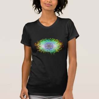 目を全見ること Tシャツ