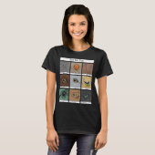 目を参照してあなた動物のプン、動物の目 Tシャツ (正面フル)