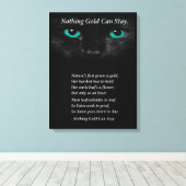 目を固定 キャンバスプリント (インサイチュ (ウッドフロア))