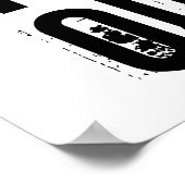 目を大きくし転がてごめんなさい ポスター (角)