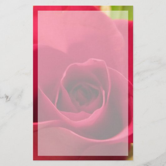 "目を奪うような赤"はボーダーと上がりました 便箋 (正面)