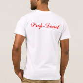 目を奪うよう Tシャツ (裏面)