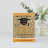 目を引くクラス再会招待状のポストカード シーズンポストカード (スタンド正面)