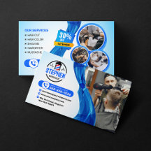 目を引く理容店の美容師