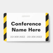 目を引く「イベント管理」バッジ バッジ (Back)