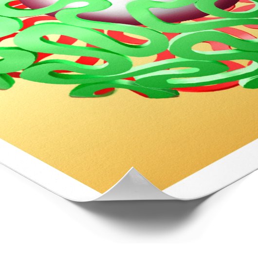 目を惑わす ポスター (角)