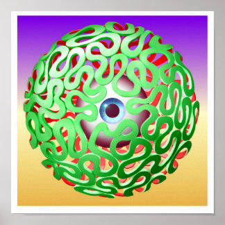 目を惑わす ポスター