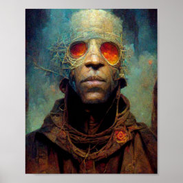 目を持つ男のサイエンスフィクション・アート・ポスター ポスター