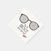 目を撃つぞ！ スタンダードカクテルナプキン (角)