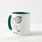 目を撃つぞ！ マグカップ (正面左)