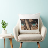 目を攻撃 – 「もし戦わない、勝てない」 クッション (椅子)