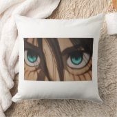 目を攻撃 – 「もし戦わない、勝てない」 クッション (ブランケット)