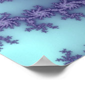 目を渦巻く – フラクタルポスター ポスター (角)