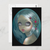 「目を見る天国」はがき ポストカード (正面/裏面)