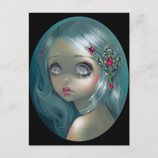 「目を見る天国」はがき ポストカード (正面)