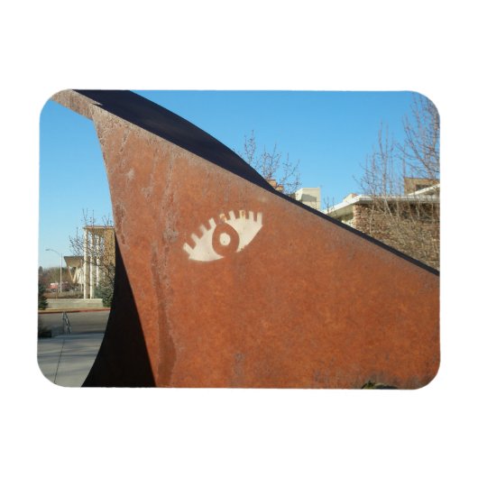 目を見る磁石 マグネット (横)