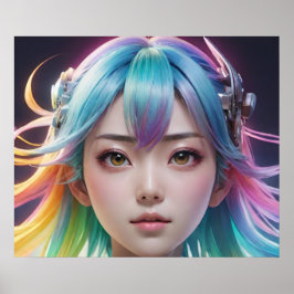 目を見張るような大きな目 ポスター