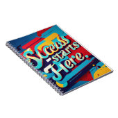 「目を見張るサクセスアート」 ノートブック (右側)