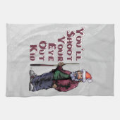 目を見張る キッチンタオル (横)