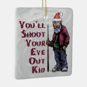 目を見張る セラミックオーナメント (右)