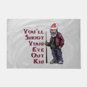 目を見張る ドアマット (正面)