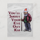 目を見張る ポストカード (正面)