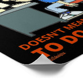 目を覚ましているからといって準備ができているわけではない ポスター (角)