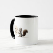 目を覚ましてコーヒーを嗅いで マグカップ (正面左)