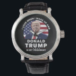 目を覚ますとドナルドが私の社長をトランプする時が大好き 腕時計<br><div class="desc">私が目を覚ますとドナルド・トランプは私の大統領トランプ/ヴァンス2025</div>