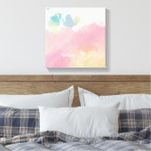 目を覚ますと見たもの キャンバスプリント (インサイチュ (寝室))