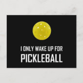 目を覚ますのはピックボールだけだ ポストカード (正面)