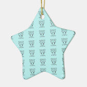 目を覚ますのは猫だ セラミックオーナメント (左)