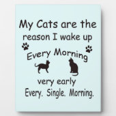 目を覚ますのは猫だ フォトプラーク (正面)