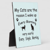 目を覚ますのは猫だ フォトプラーク (側面)