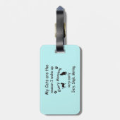 目を覚ますのは猫だ ラゲッジタグ (裏面縦)