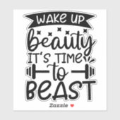 目を覚ます美しい獣の時間だ シール (シート)