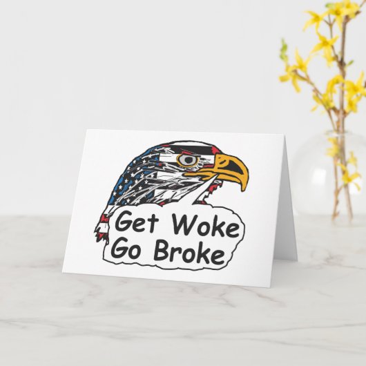 目を覚ます カード (黄色い花)