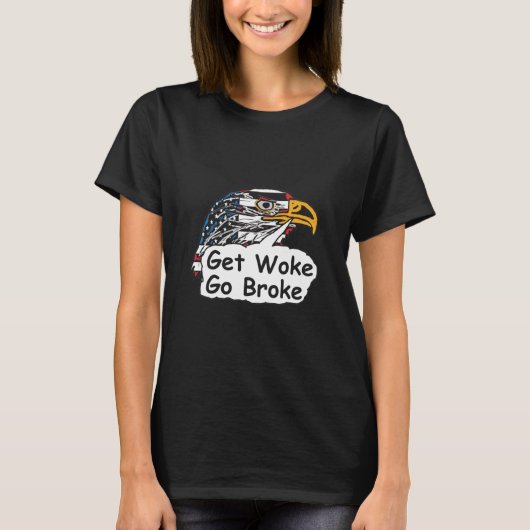 目を覚ます Tシャツ (正面)