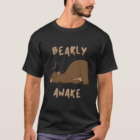 目を覚ます Tシャツ (正面)