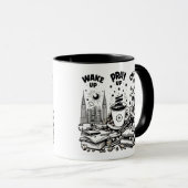 目を覚ま祈せ、コーヒーを飲むマグカップ マグカップ (正面右)