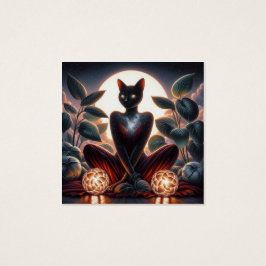 目を超えた宇宙白熱［赤熱］光を放つ黒猫