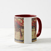 目を閉じて マグカップ (正面右)