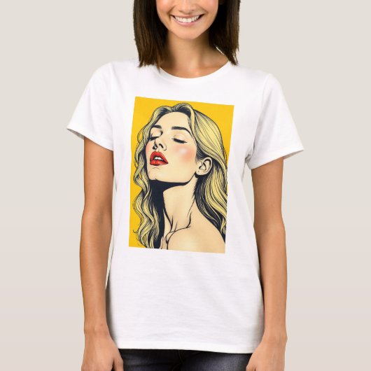 目を閉じて Tシャツ (正面)