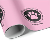 目を閉じると愛する引用文 ラッピングペーパー (ロールコーナー)