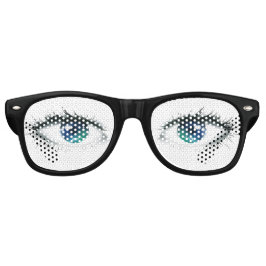 目を開おもしろい風変わりく レトロサングラス