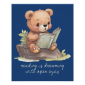 目を開けて夢を見る ポスター (正面)