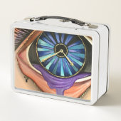 目を開ける メタルランチボックス (裏面)